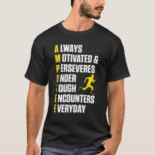 Amputierter Spaß Definition Leg Arm Funny Erholung T-Shirt