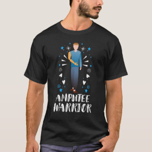 Amputierter Spaß Inspirierend Lengarm-Erholung T-Shirt