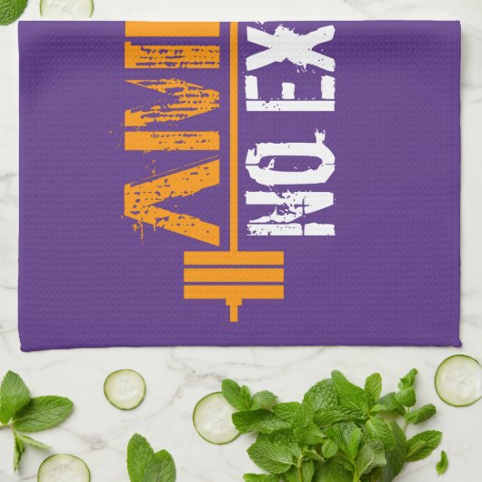 AMRAP - Herz über Verstand Geschirrtuch (Gefaltet)