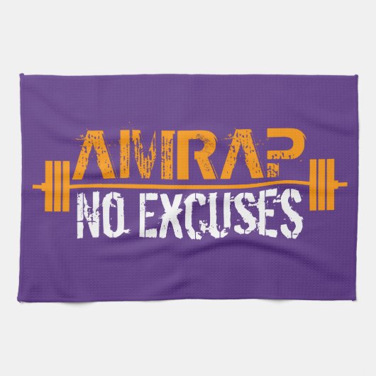 AMRAP - Herz über Verstand Geschirrtuch (Horizontal)