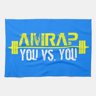 AMRAP - Herz über Verstand Geschirrtuch