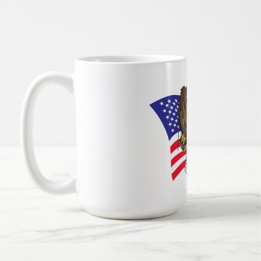 Amrican Bald Eagle Kaffeetasse (Links)