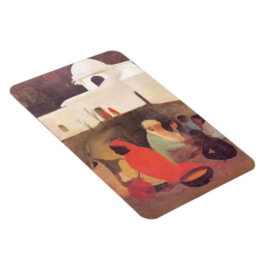 Amrita Sher-Gil - Ancient Storyteller, Magnet (Rechte Seite)