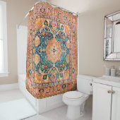 Amritsar Punjab North Indian Rug Print Duschvorhang (Beispiel)