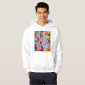 Amritsar Punjab Stadtplan Hoodie (Vorne ganz)