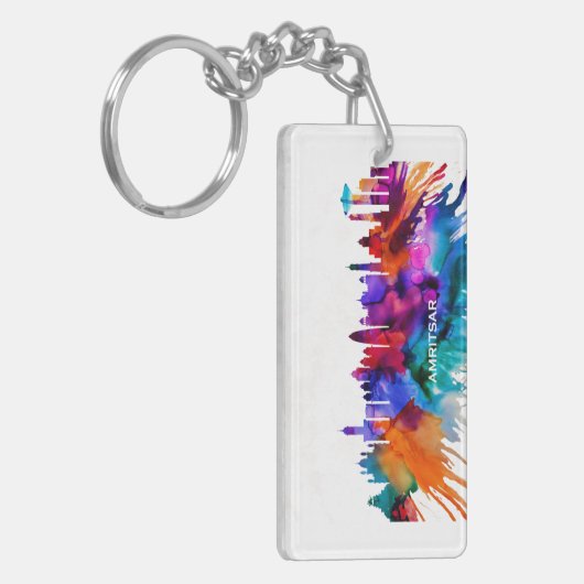 Amritsar Skyline Schlüsselanhänger (Vorderseite links)