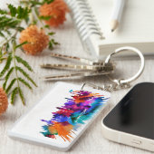 Amritsar Skyline Schlüsselanhänger (Vorderseite rechts)