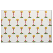Amrum Lighthouse Deutschland Stoff (Fat Quarter (45,7 x 55,9 cm))