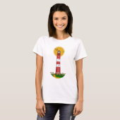 Amrum Lighthouse Deutschland T-Shirt (Vorne ganz)