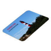 Amrum Lighthouse, Nordfriesland, Deutschland Postk Magnet (Linke Seite)
