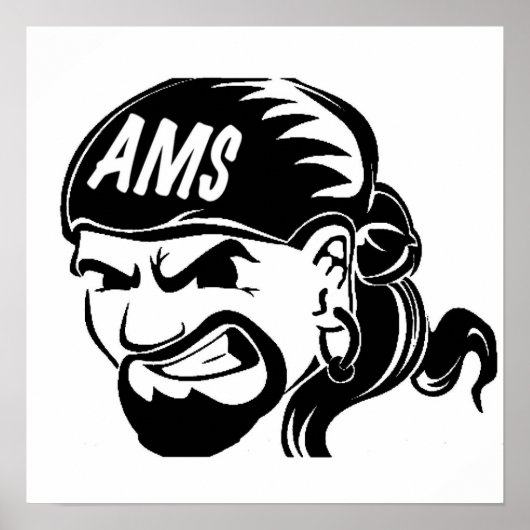AMS Pirate Poster (Vorne)