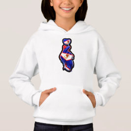 AmSamoa Finger Heart Black-Out T-Shirt Hoodie