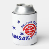 AMSAT-Logo kann kühler sein Dosenkühler (Kanne Vorderseite)