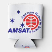 AMSAT-Logo kann kühler sein Dosenkühler (Vorderseite)
