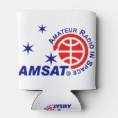 AMSAT-Logo kann kühler sein Dosenkühler (Rückseite)