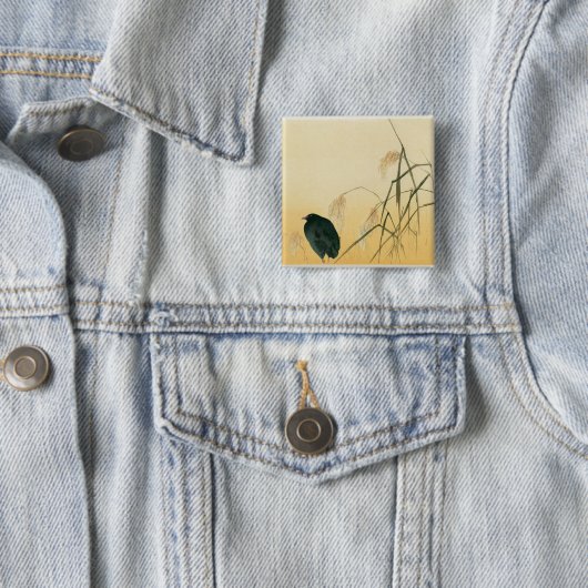 Amsel, die Edo-Zeit Button (Beispiel)
