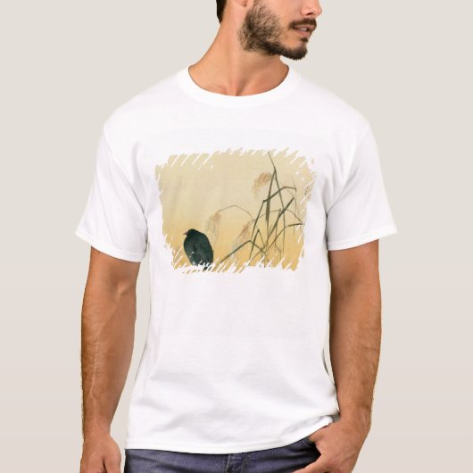Amsel, die Edo-Zeit T-Shirt (Vorderseite)