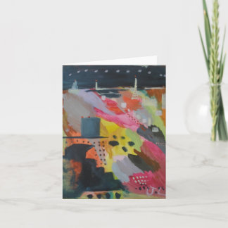 Amsel durch das Meer durch Josh L. Karte