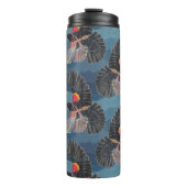 Amsel-Fliege Thermosbecher (Vorderseite)