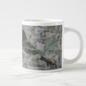 Amsel im Baum Jumbo-Tasse (Rechts)