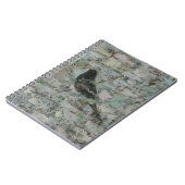 Amsel im Baum Notizblock (Linke Seite)