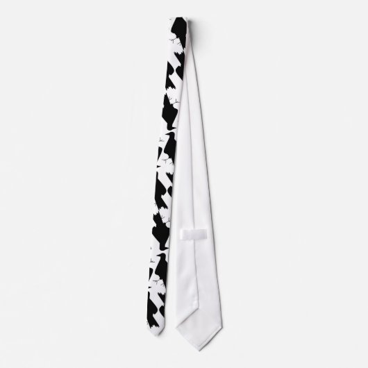 Amsel-Krawatte Krawatte (Rückseite)