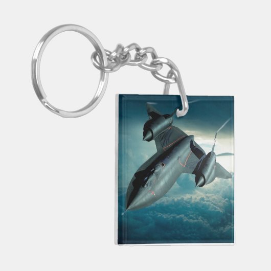 Amsel Lockheeds SR-71 Schlüsselanhänger (Vorderseite links)