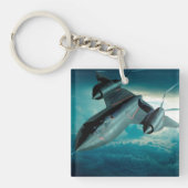 Amsel Lockheeds SR-71 Schlüsselanhänger (Vorderseite)
