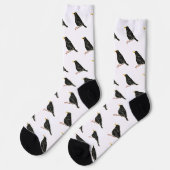 Amsel Socken (Linkes Detail)