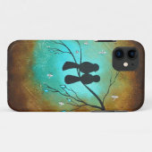Amseln und Libellen iPhone 5 Fall Case-Mate iPhone Hülle (Rückseite (Horizontal))