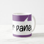 Amser Paned, walisisches Sprichwort Slang, Tee-Tas Kaffeetasse (VorderseiteRechts)