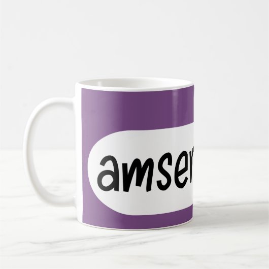 Amser Paned, walisisches Sprichwort Slang, Tee-Tas Kaffeetasse (Links)