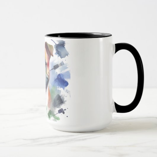 Amstaff färgrik.  tasse (Rechts)