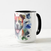 Amstaff färgrik.  tasse (VorderseiteRechts)