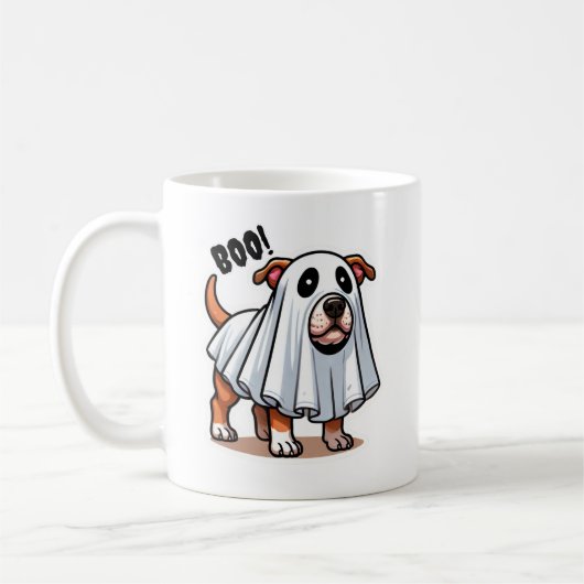 AmStaff Ghost-Kostüm Kaffeetasse (Links)