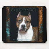 Amstaff kein BSL Mousepad (Vorne)