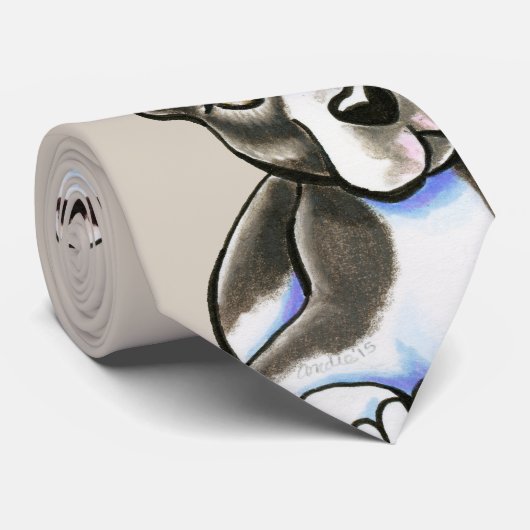 Amstaff Lean on Me Krawatte (Gerollt)