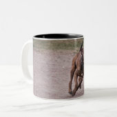 Amstaff Zweifarbige Tasse (Vorderseite Links)
