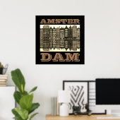 Amster Dam Poster (Heimbüro)