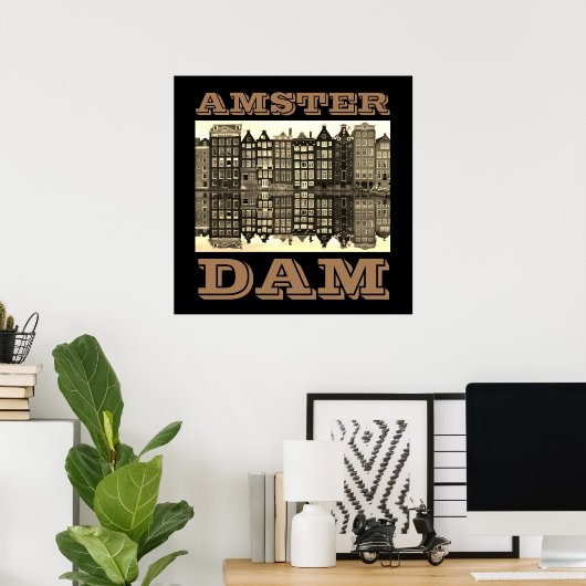 Amster Dam Poster (Heimbüro)