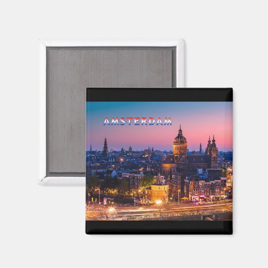 Amsterdam 003B Magnet (Vorderseite/Rückseite)