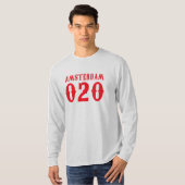 Amsterdam 020 T - Shirt (Vorne ganz)