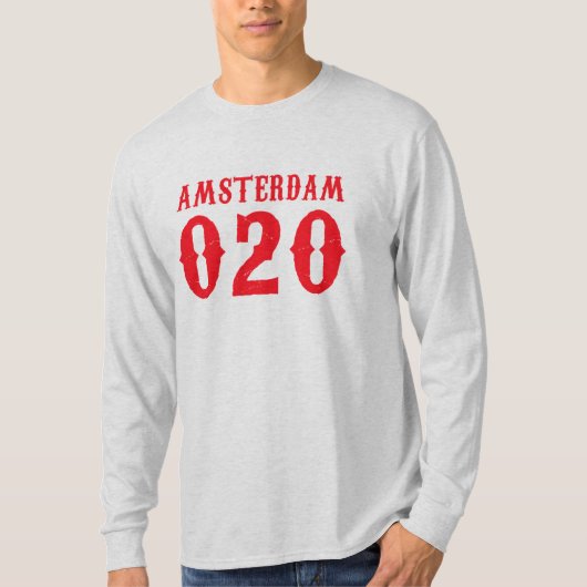 Amsterdam 020 T - Shirt (Vorderseite)