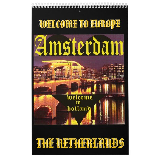 AMSTERDAM 1, AMSTERDAM, HOLLAND,… - besonders Kalender (Titelbild)