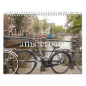 Amsterdam 2014 - Gewohnheit Druckkalender Kalender (Titelbild)
