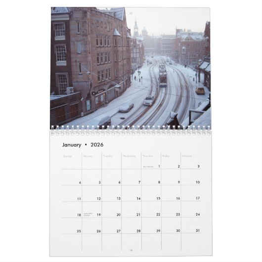 Amsterdam 2014 - Gewohnheit Druckkalender Kalender (Jan 2026)