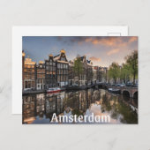 Amsterdam (4) postkarte (Vorne/Hinten)