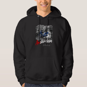 Amsterdam Altes Fahrrad Niederlande Holland Amst Hoodie