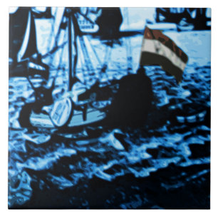 Amsterdam-Antike versendet Delftware Vintagen Fliese