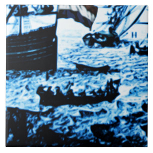 Amsterdam-Antike versendet Delftware Vintagen Fliese